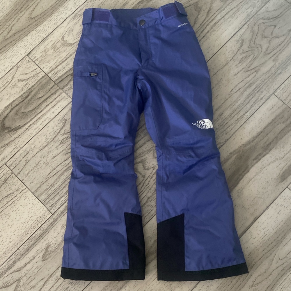 The North Face Girl’s Freedom Insulated Pants In Cave Blue Size XS (6) - Picture 2 of 14